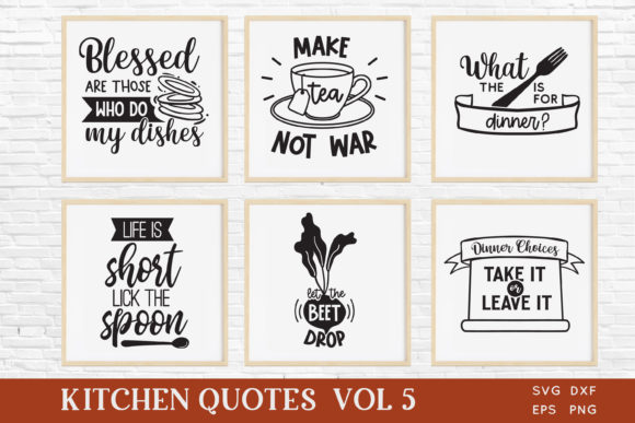 Funny Kitchen Quotes Bundle Vol 5 Review