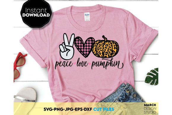 Halloween Peace Love Pumpkin SVG Design Review