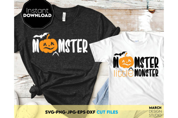Halloween SVG Momster and Little Monster Review