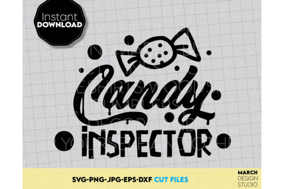 Kids Halloween SVG Candy Inspector Shirt Review