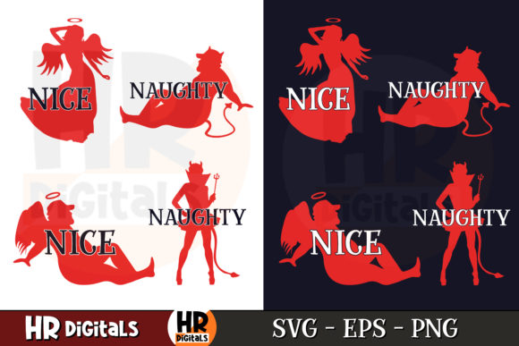 Nice and Naughty Funny Christmas Couple Review