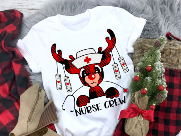 Nurse Crew Funny Christmas Reindeer Review