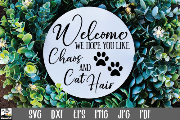 Review: Chaos and Cat Hair SVG File for Embroidery