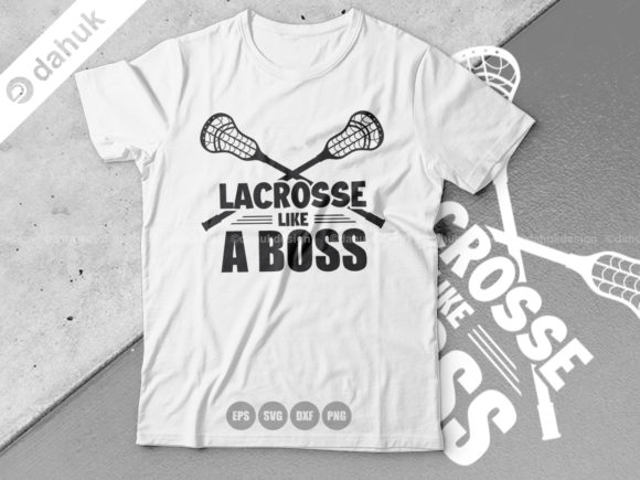 Review: Lacrosse Like a Boss SVG for Embroidery