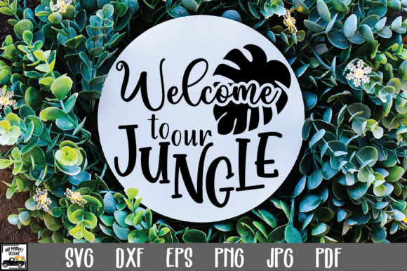 Review: Welcome to Our Jungle SVG File for Embroidery