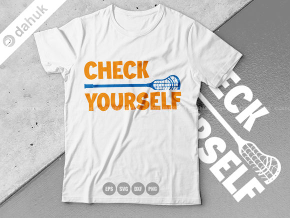 Reviewing the Check Yourself Lacrosse Design SVG for Embroidery