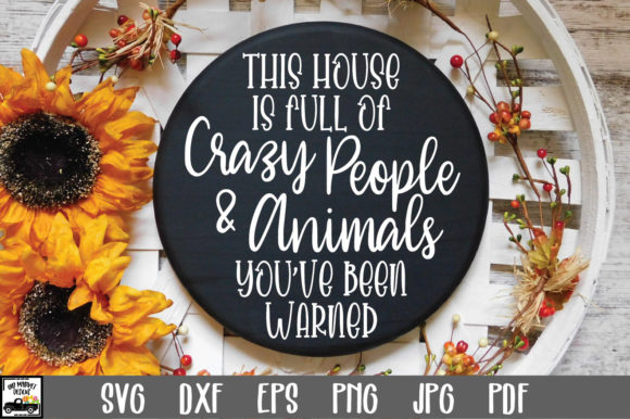 Reviewing the Crazy People and Animals SVG File