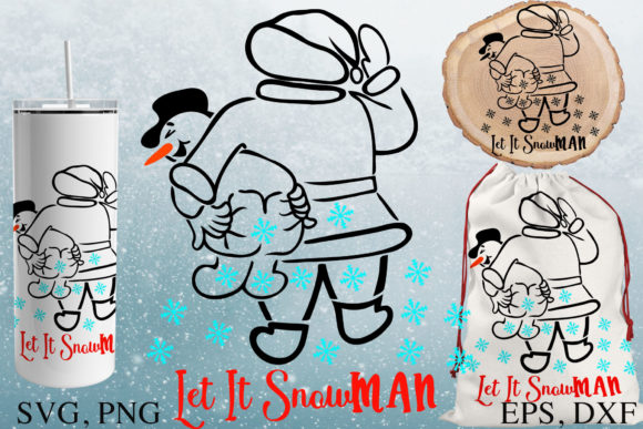 Reviewing the Let It SnowMan SVG for Embroidery