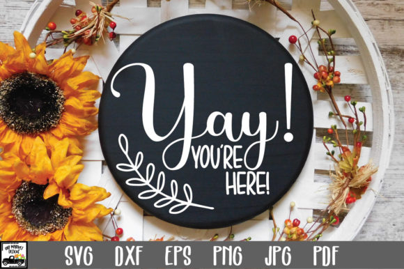 Reviewing Yay You re Here SVG File for Embroidery