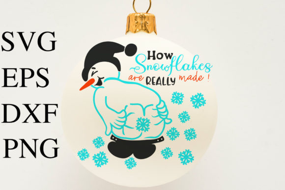 Snowflake Maker SVG Farting Snowman: A Designer’s Take