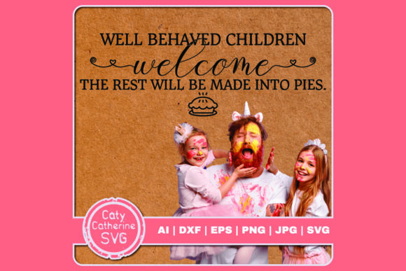 Well Behaved Children Welcome Embroidery Review